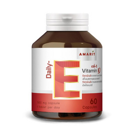 Daily-E บรรจุ 60 แคปซูล - Amarit, วิตามินอี