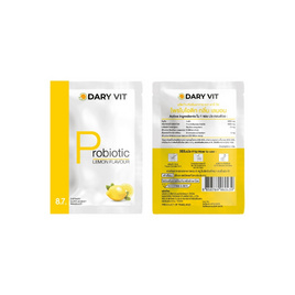 Dary Vit โพรไบโอติก กลิ่นเลมอน บรรจุ 10 ซอง - Dary Vit, บำรุงระบบทางเดินอาหาร (ย่อยอาหาร, การขับถ่าย ดีท็อกซ์)