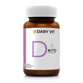 Dary Vit ดี-ไนท์ บรรจุ 30 แคปซูล - Dary Vit, อาหารเสริมการนอนหลับ ผ่อนคลาย