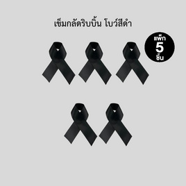 Day2Nite เข็มกลัดริบบิ้นไว้อาลัย (แพ็ก 5 ชิ้น) - Day2Nite, เครื่องประดับ