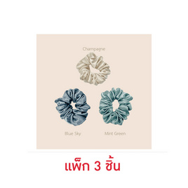 Day2Nite ยางรัดผมโดนัท ผ้าซาติน ST 2 แพ็ก 3 ชิ้น - Day2Nite, Day2Nite