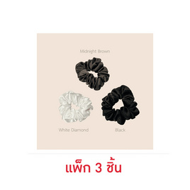 Day2Nite ยางรัดผมโดนัท ผ้าซาติน ST 3 แพ็ก 3 ชิ้น - Day2Nite, Day2Nite