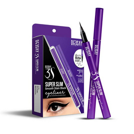 Deesay อายไลเนอร์ 3S Super Slim Smooth Stain Black Eyeliner 0.4 มล. - Deesay, Deesay