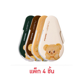 Deli เทปลบคำผิด 6 ม. ลาย ButterBear NS161-B คละสี (แพ็ก 4 ชิ้น) - Deli, อุปกรณ์ลบคำผิด