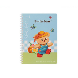 Deli สมุดสันห่วง B5 ลาย Butterbear ปกสีฟ้าอ่อน - Deli, สินค้าใหม่เครื่องเขียน