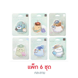 Deli x Obakenu กระดาษโน้ต 30แผ่น 80gsm No.YY207 คละลาย (แพ็ก 6 ชุด) - Deli, กระดาษ