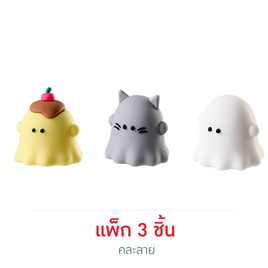 Deli x Obakenu กบเหลาดินสอ No.YY150 คละลาย (แพ็ก 3 ชิ้น) - Deli