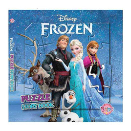 Disney Frozen Puzzle Story Book - Bongkoch Kids, หนังสือเด็กและสื่อการเรียนรู้ Bongkoch kids