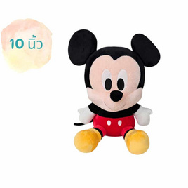 Disney LM Classic Sitting Plush มิกกี้เมาส์ 10 นิ้ว (Mickey Mouse) - Taketoys, ตุ๊กตา