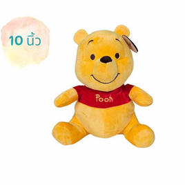 Disney LM Classic Sitting Plush ตุ๊กตาหมีพูห์ 10 นิ้ว (Pooh) - Taketoys, เกมและของเล่นเด็ก