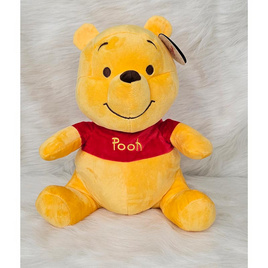 Disney LM Classic Sitting Plush ตุ๊กตาหมีพูห์ 10 นิ้ว (Pooh) - Taketoys, ตุ๊กตา