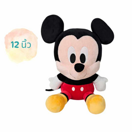 Disney LM Classic Sitting Plush มิกกี้เมาส์ 12 นิ้ว (Mickey Mouse) - Taketoys, ตุ๊กตาและของเล่นผ้ากำมะหยี่/ ของเล่นนุ่มนิ่ม