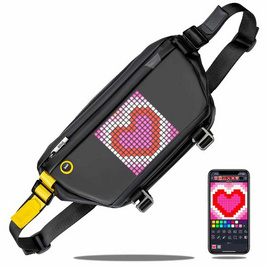 Divoom กระเป๋าสะพายข้าง พร้อม Pixel Art LED Pixoo Sling Bag - Divoom, กระเป๋าโน๊ตบุ๊ค