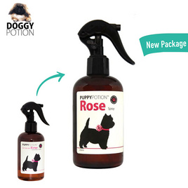 Doggy Potion สูตร Rose สเปรย์บำรุงขน กำจัดกลิ่นตัว สำหรับสุนัขแพ้ง่าย กลิ่นหอมจากดอกกุหลาบ 250ml - Doggy Potion, อุปกรณ์ทำความสะอาดและตกแต่งขน