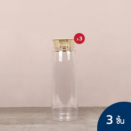 Double Lock เหยือกน้ำทรงรี (1200 ml.) No.8117 (3ชิ้น) สีครีมแคนดี้ - Double Lock, ภาชนะใส่น้ำและน้ำแข็ง