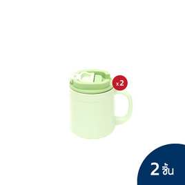 Double Lock แก้วน้ำ(440 ML.)NO.1805(2)สีเขียว - Double Lock, ห้องครัวและอุปกรณ์