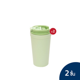 Double Lock แก้วน้ำ (600 ml.) No.1802(2) สีเขียว - Double Lock, อุปกรณ์บนโต๊ะอาหาร