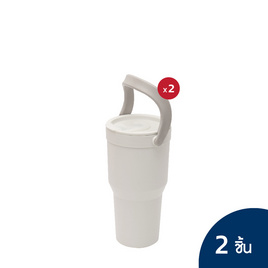 Double Lock แก้วน้ำมีหูหิ้ว(930 ml.)No.1804(2)สีเบจ - Double Lock, อุปกรณ์บนโต๊ะอาหาร