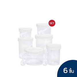 Double Lock ชุดเซ็ทขวดโหล No.91356 สีขาว - Double Lock, ขวดโหล