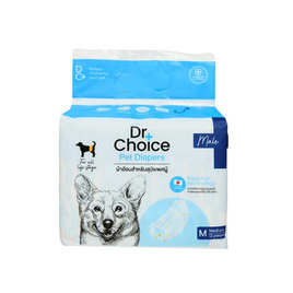 Dr.choice ผ้าอ้อม สำหรับ สุนัขเพศผู้ ขนาด M - Dr.choice, ห้องน้ำและผ้าอ้อมสัตว์