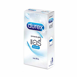 Durex ถุงยางอนามัย แอรี่ บรรจุ 10 ชิ้น - Durex, ความงามและสุขภาพ