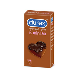 Durex ถุงยางอนามัย ช็อกโกแลต บรรจุ 12 ชิ้น - Durex, Durex