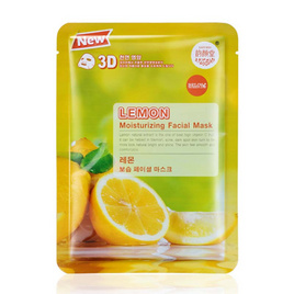 EAST SKIN แผ่นมาส์กหน้า LEMON 3D FACIAL MASK 38 มล. (แพ็ก 5 ชิ้น) - East-Skin, มาส์กแผ่นและครีมพอกหน้า