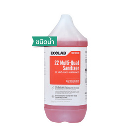 ECOLAB 22 มัลติ ควอท น้ำยาฆ่าเชื้ออเนกประสงค์ 2,000 มล. - ECOLAB, ECOLAB