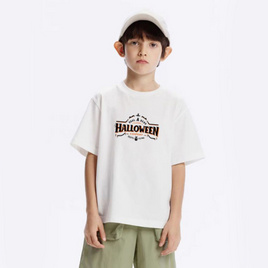EMAS.HOUSE เสื้อยืดผ้าคอตตอน 100% รุ่น Halloween 02 สีขาว - EMAS.HOUSE, 7Online