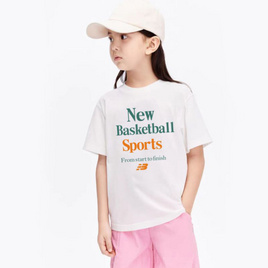 EMAS.HOUSE เสื้อยืดคอกลมเด็ก ผ้าคอตตอน New สีขาว - EMAS.HOUSE, แม่และเด็ก