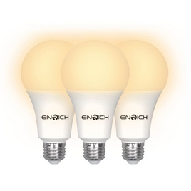 ENRICH หลอดไฟ LED 20W รุ่น Eco life (3 ชิ้น / 1 ชุด) - ENRICH, โคมไฟและหลอดไฟ