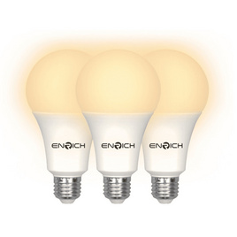 ENRICH หลอดไฟ LED 7W รุ่น Eco life (3 ชิ้น / 1 ชุด) - ENRICH, หลอดไฟ