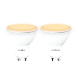 ENRICH หลอดไฟ LED MR16 7W รุ่น TULIP 220V GU10 (2 ชิ้น / 1 ชุด) - ENRICH, หลอดไฟ