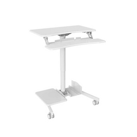 ERGONOZ Computer Cart Standing Desk โต๊ะคอมพิวเตอร์ ปรับระดับความสูงได้ มีล้อเลื่อน - ERGONOZ, เฟอร์นิเจอร์