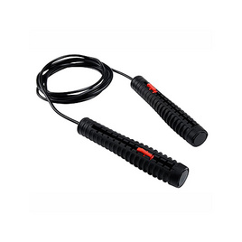 EXERCISE เชือกกระโดดปรับสาย SG-1228 สีดำ - Thai Sports, อุปกรณ์ฟิตเนสและเครื่องออกกำลังกาย