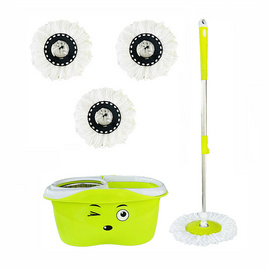 EasyMop BABY MINI ชุดถังปั่นม็อบพร้อมผ้า 4 ผืน - Easymop, Easymop