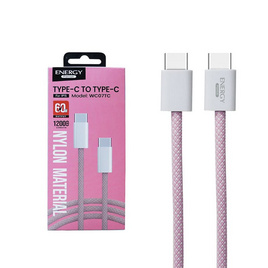Energy Premium สายชาร์จ Type C to C รุ่น WC07 C - Energy Premium, มือถือและอุปกรณ์ไอที