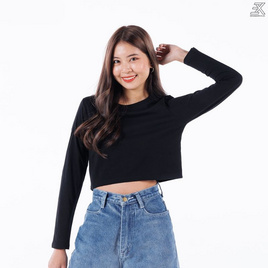 Expo ครอปแขนยาวคอกลม Regular - Expo, Winter Fashion ไอเท็มรับหน้าหนาว