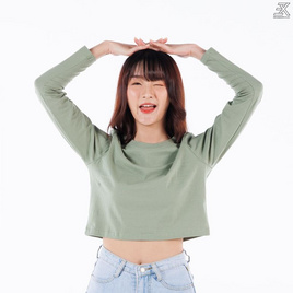 Expo ครอปแขนยาวคอกลม Regular - Expo, Winter Fashion ไอเท็มรับหน้าหนาว