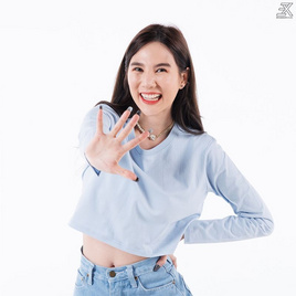 Expo ครอปแขนยาวคอกลม Regular - Expo, Winter Fashion ไอเท็มรับหน้าหนาว