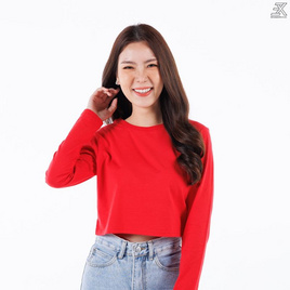 Expo ครอปแขนยาวคอกลม Regular - Expo, Winter Fashion ไอเท็มรับหน้าหนาว