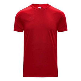 FBT เสื้อฟุตบอลสีล้วน (Slim Fit) - แดง - FBT, เสื้อผ้าและเครื่องประดับ