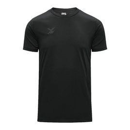 FBT เสื้อฟุตบอลสีล้วน (Slim Fit) - ดำ - FBT, เสื้อผ้า