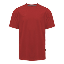 FBT เสื้อคอกลมสีล้วน (UNISEX) - แดง - FBT, เสื้อผ้าและเครื่องประดับ
