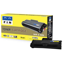 FIN ตลับหมึกเลเซอร์ H 107A HP W1107A (107A) - FIN, อุปกรณ์คอมพิวเตอร์