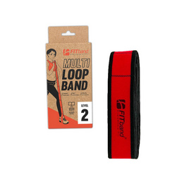 FITband ยางยืดออกกำลังกาย 9 ห่วง ระดับ 2 สีแดง - Fitband, อื่นๆ