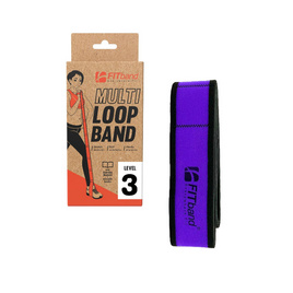 FITband ยางยืดออกกำลังกาย 9 ห่วง ระดับ 3 สีม่วง - Fitband, สุขภาพ ออกกำลังกาย