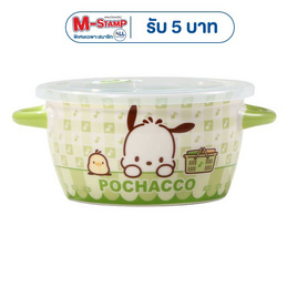 FOFO ชาม 2 หู พร้อมฝาปิด Pochacco ขนาด 6 นิ้ว - FOFO, สินค้ามาใหม่