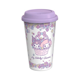 FOFO แก้วทรงสูงฝาซิลิโคน รุ่น CT-U11-KM03-1 My Melody&Kuromi ขนาด 450 มล. - FOFO, ห้องครัวและอุปกรณ์
