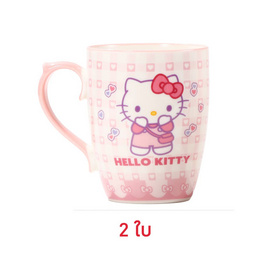 FOFO ชุดแก้วมัค Hello kitty 360 มล. (Set 2 ใบ) - #N/A, อุปกรณ์บนโต๊ะอาหาร